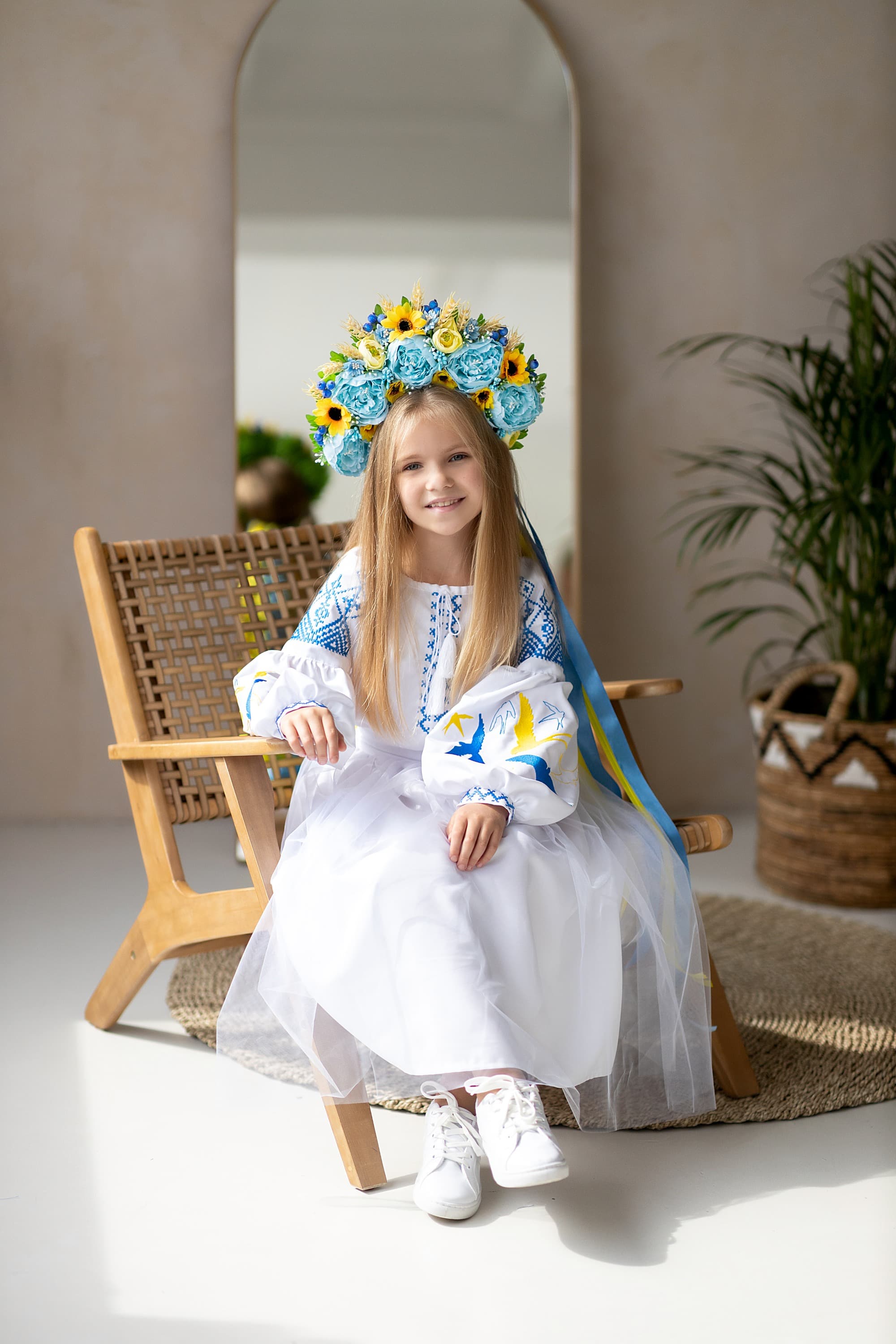 Сукня вишита "Ластівка"