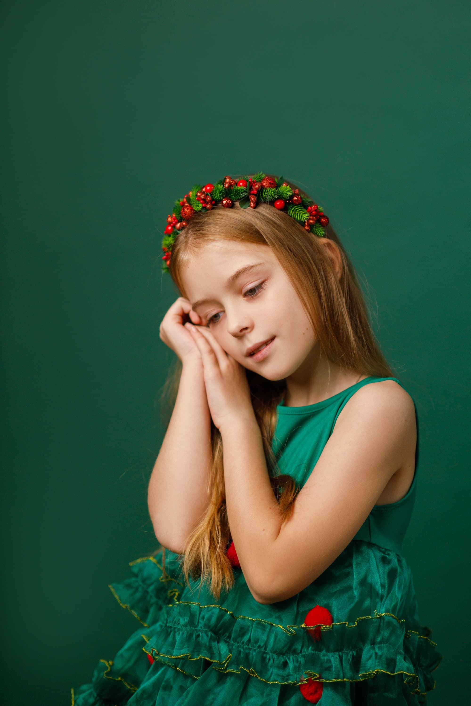 Обруч "Новорічний Сад"