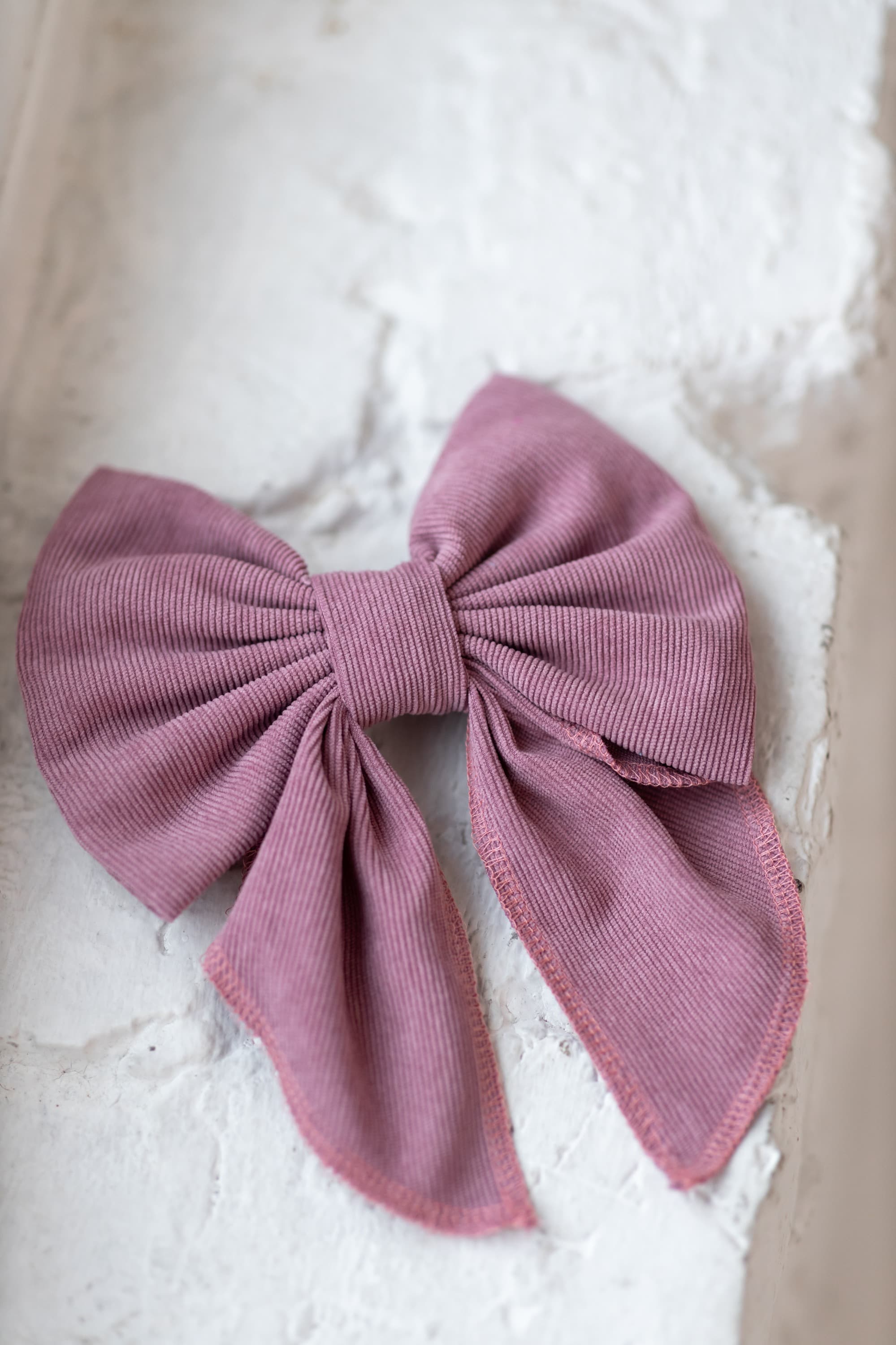 Вельветовий бант "Діана"