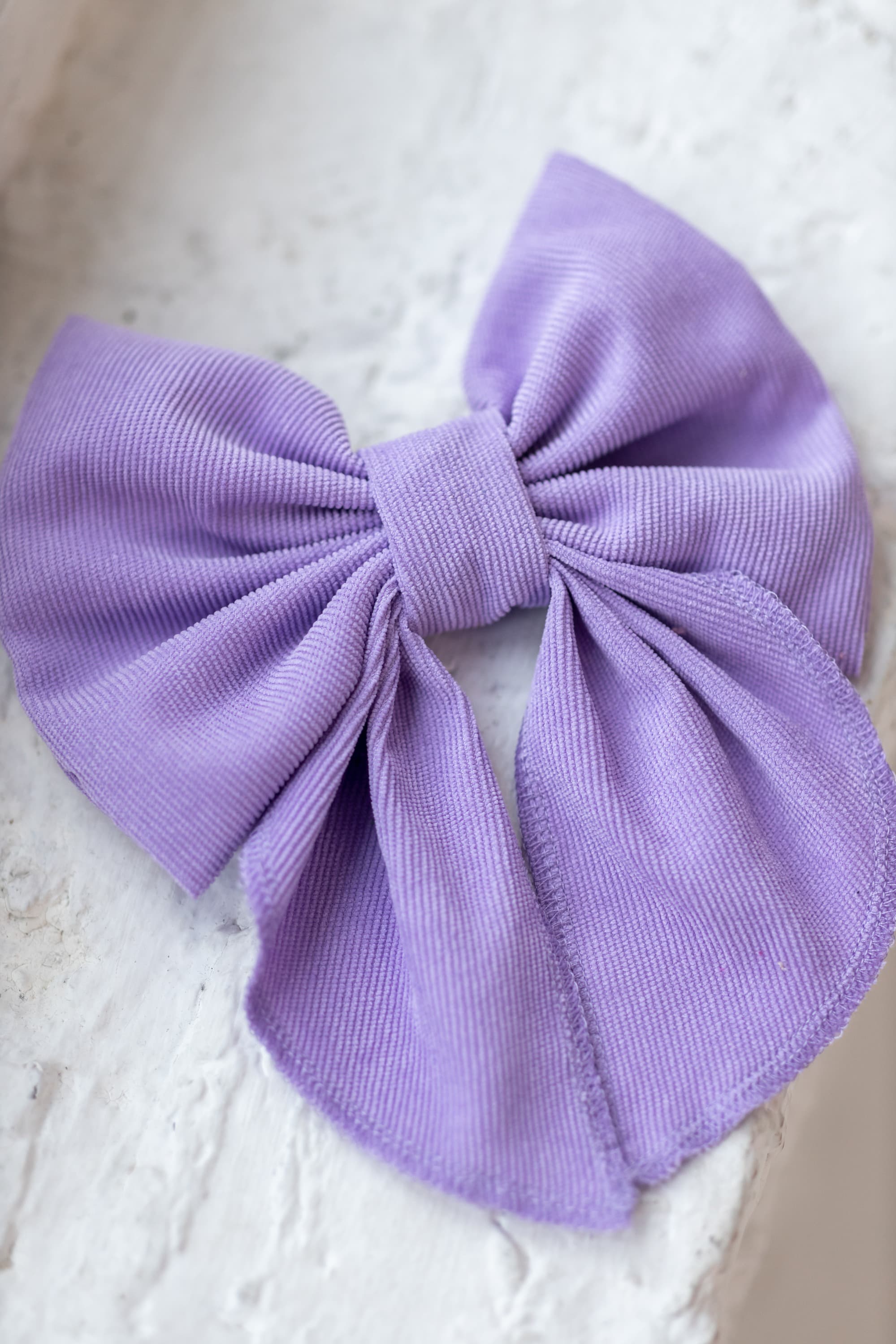 Вельветовий бант "Діана"