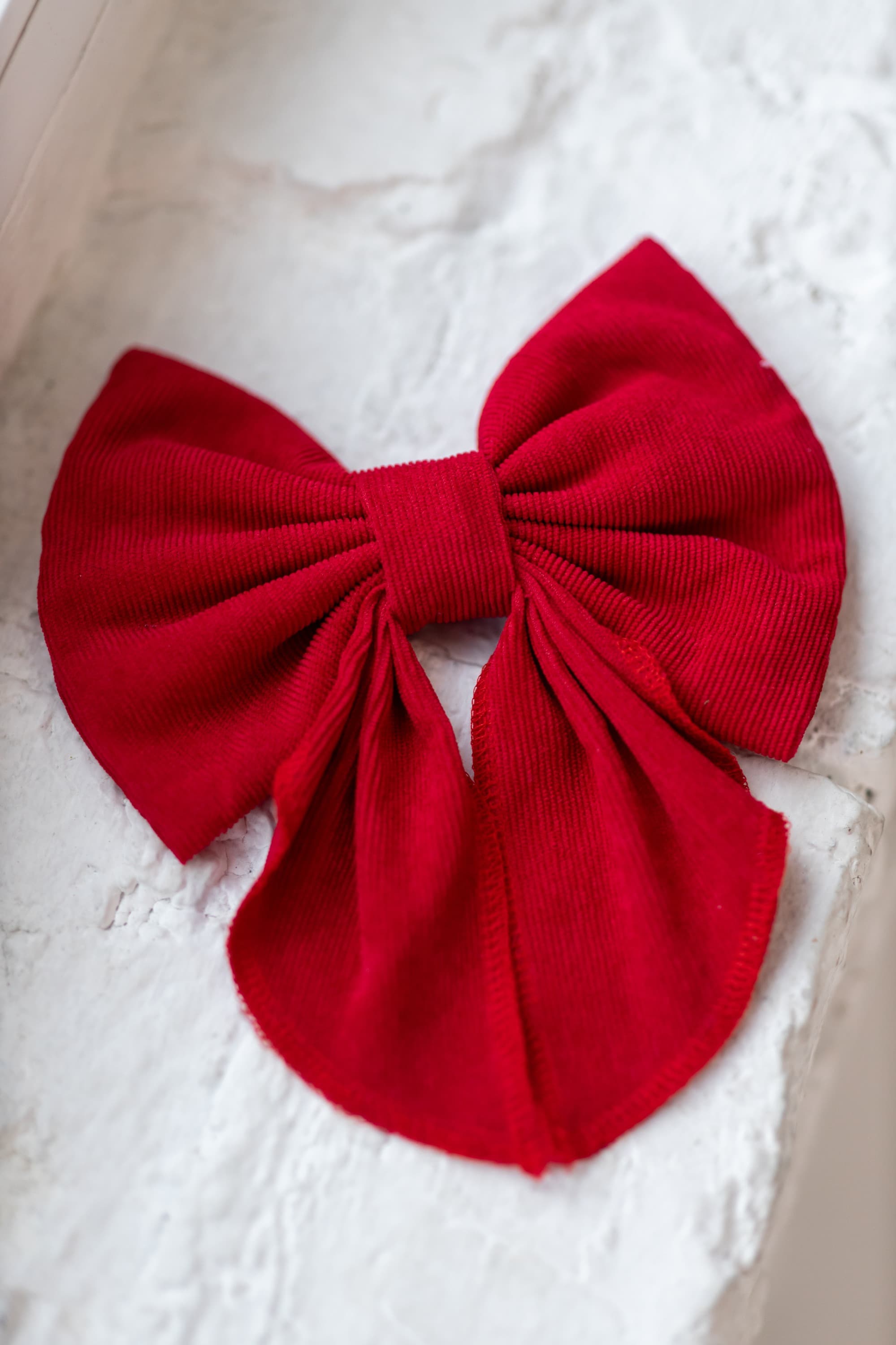 Вельветовий бант "Діана"