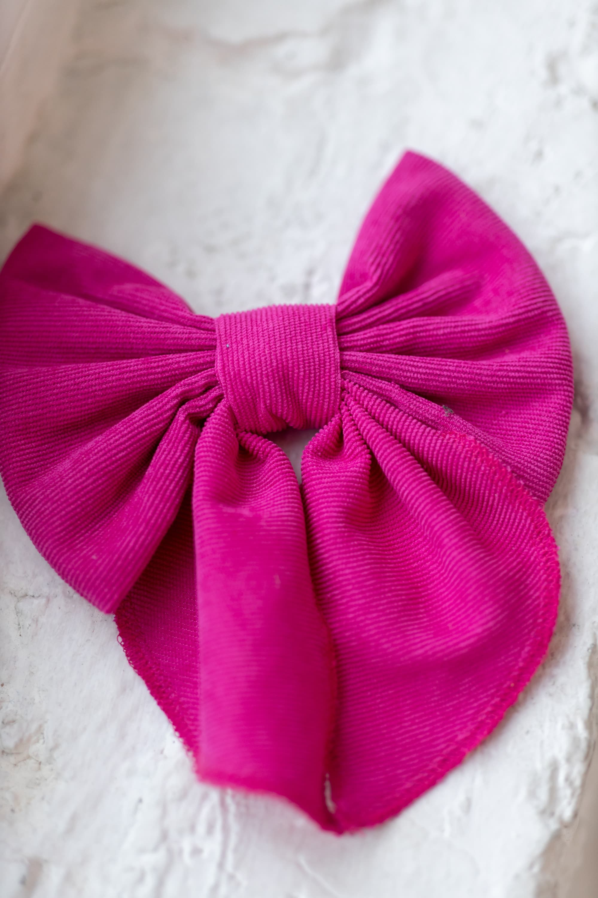 Вельветовий бант "Діана"