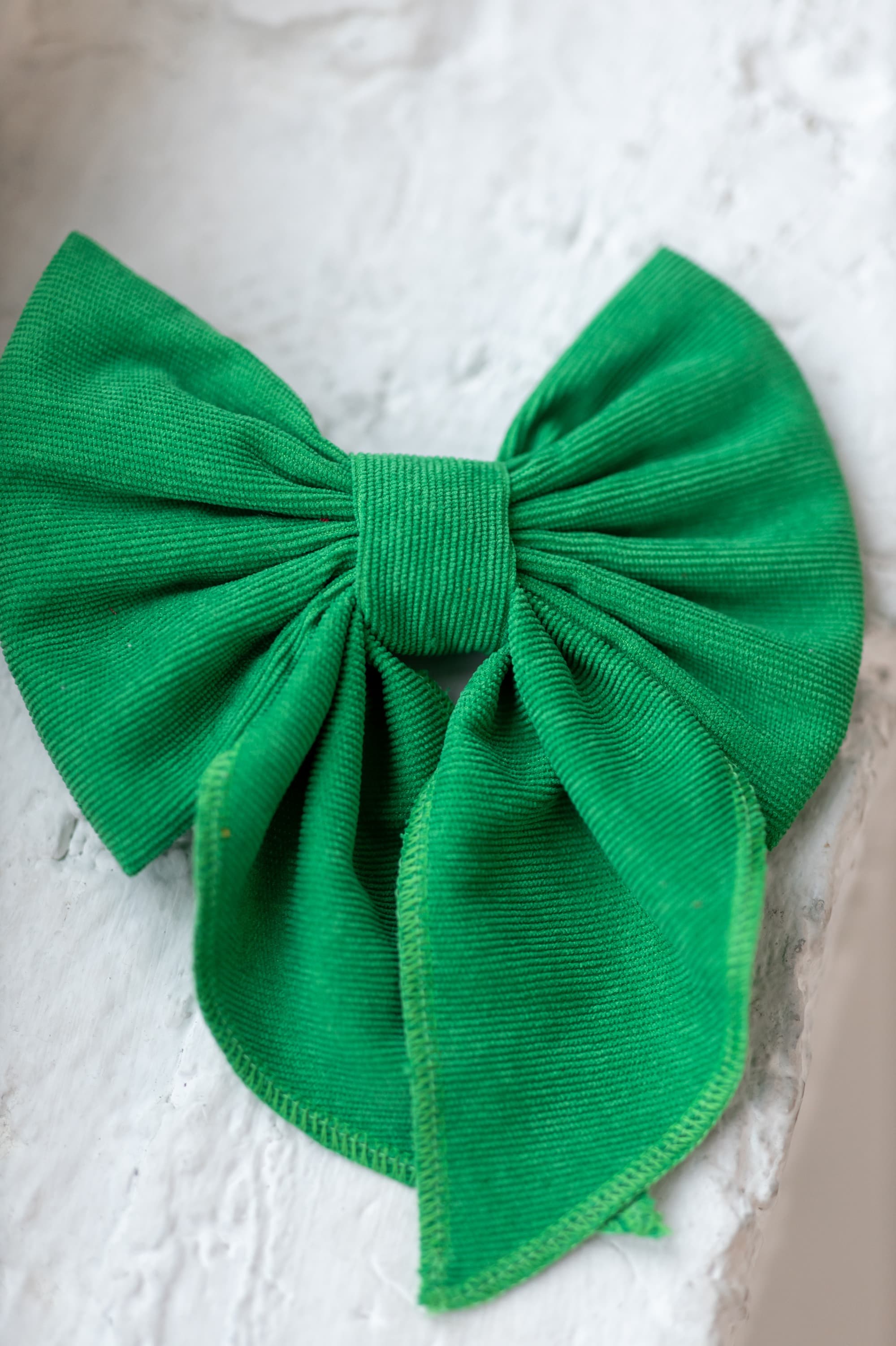 Вельветовий бант "Діана"