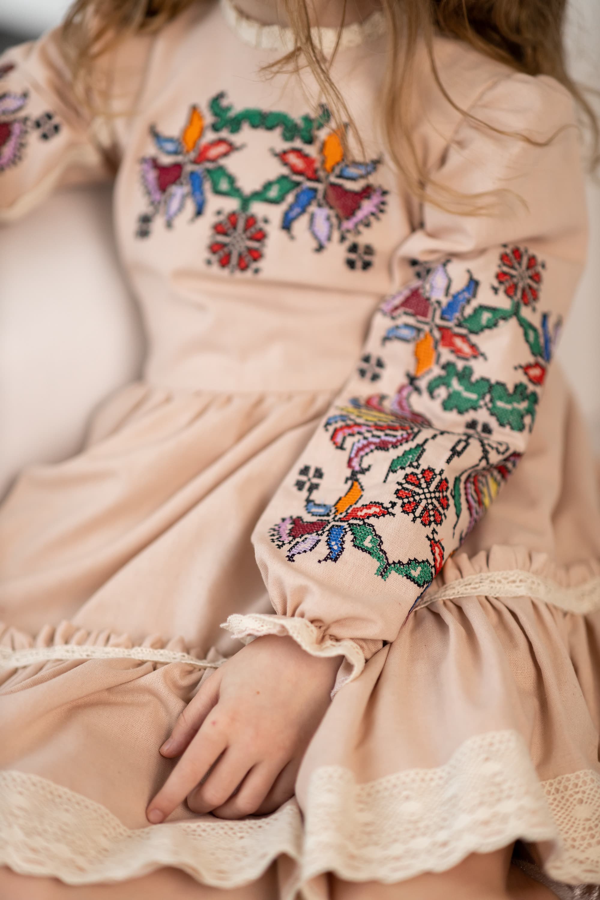 Сукня лляна "Квіти"