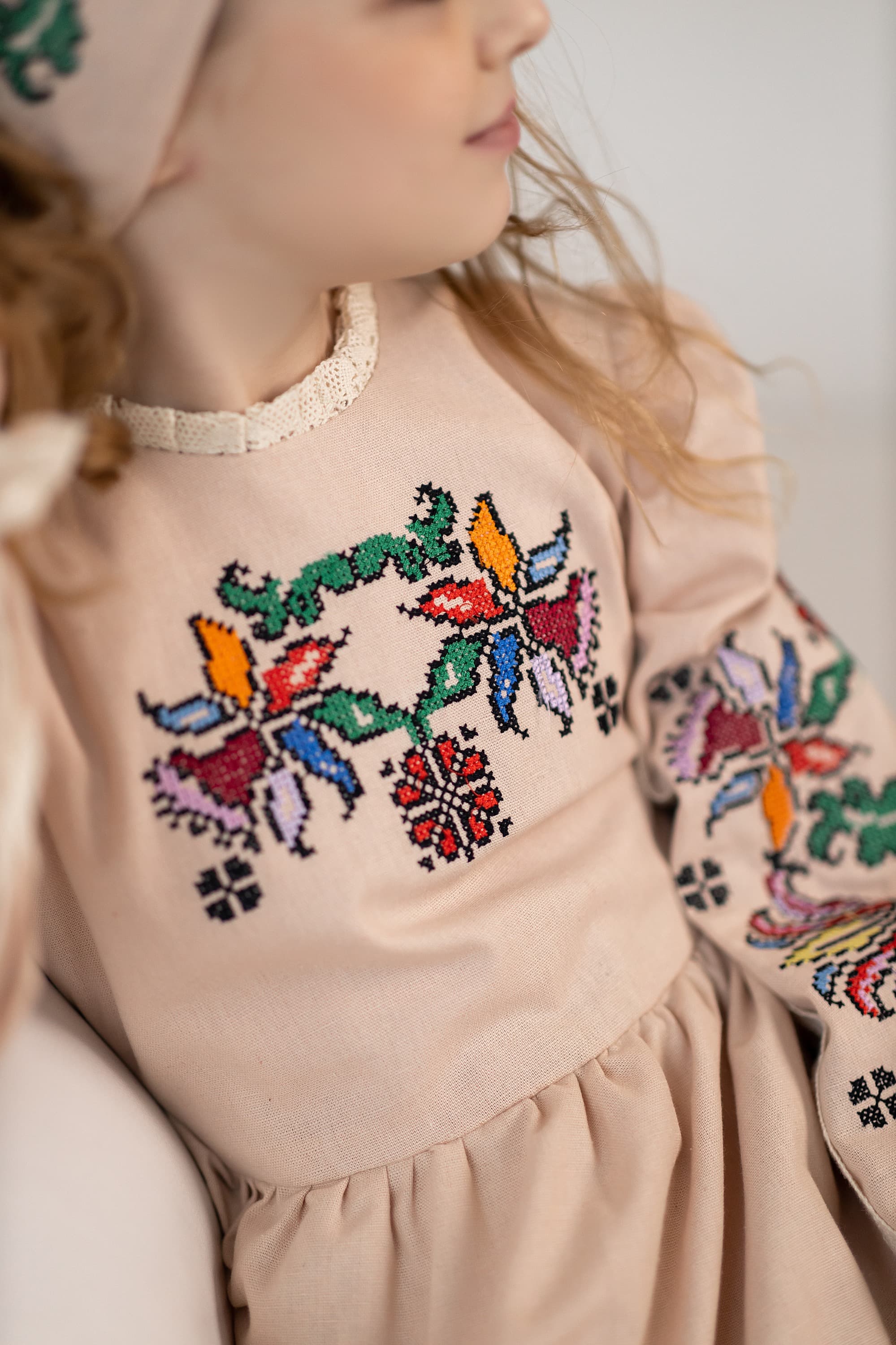 Сукня лляна "Квіти"