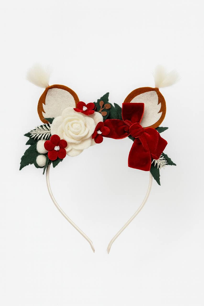 Обруч "Білочки" новорічний