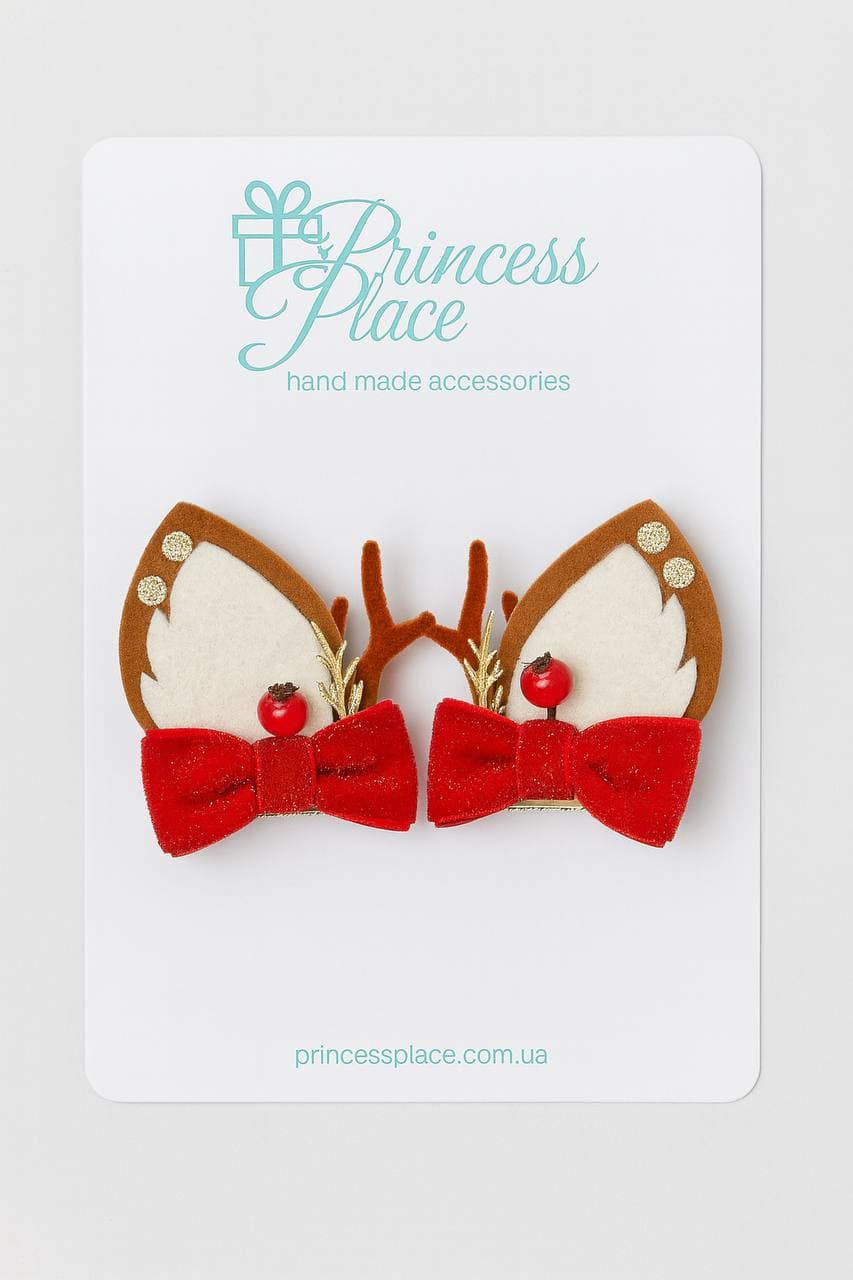 Заколки "Вушка оленя"