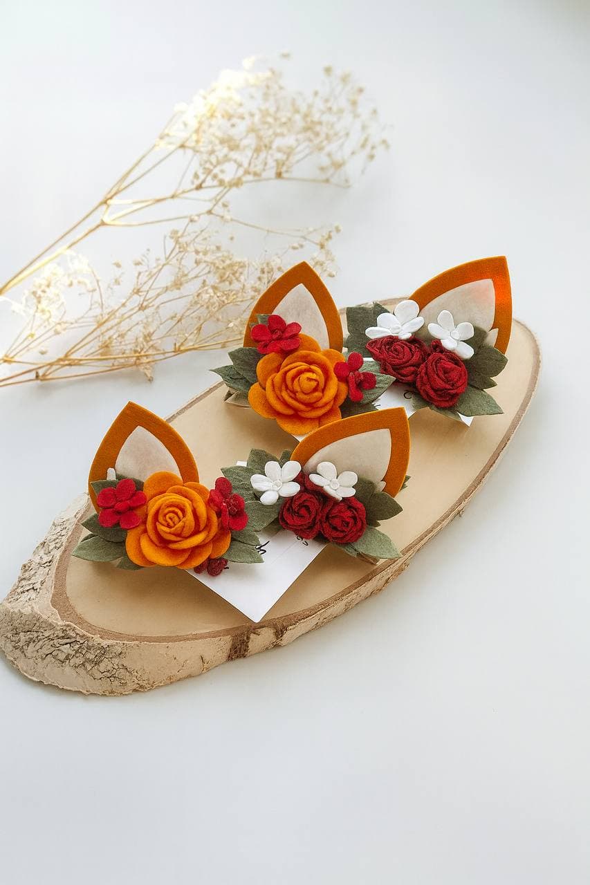 Заколки "Вушка Лисички"