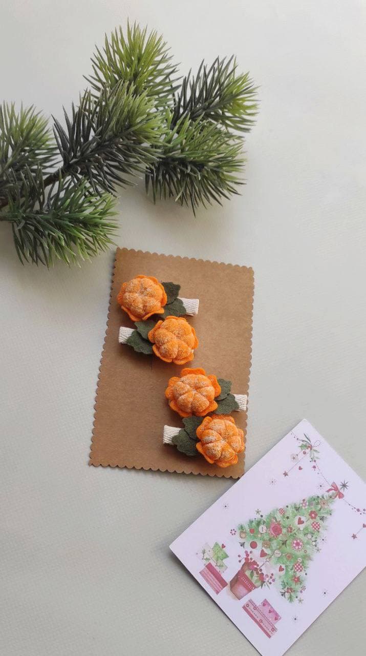 Заколки "Мандаринки" 2 од.