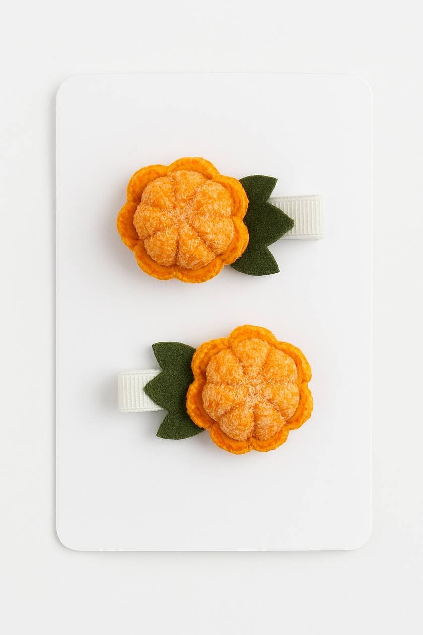 Заколки "Мандаринки" 2 од.