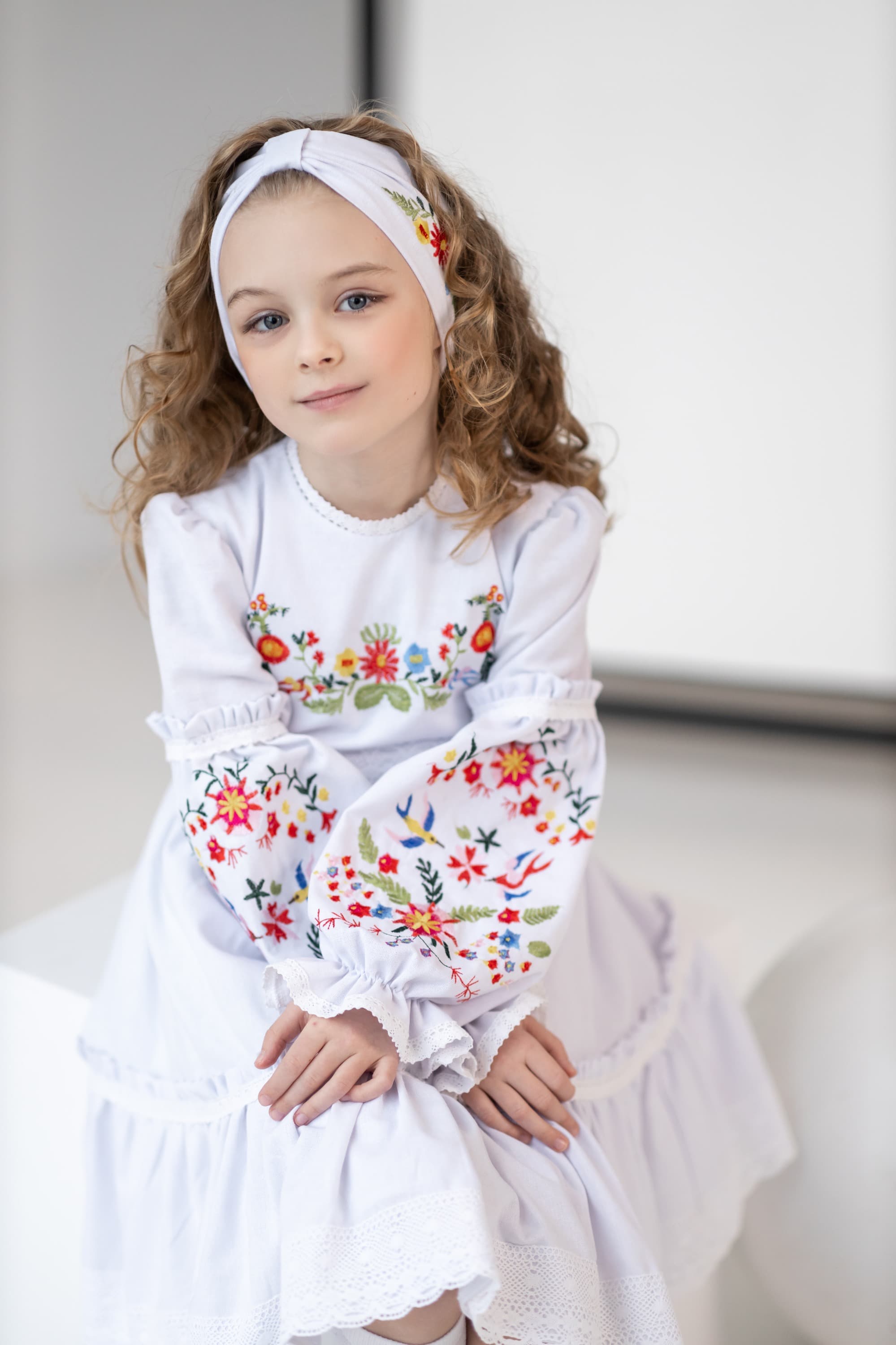 Сукня лляна "Квіткова"