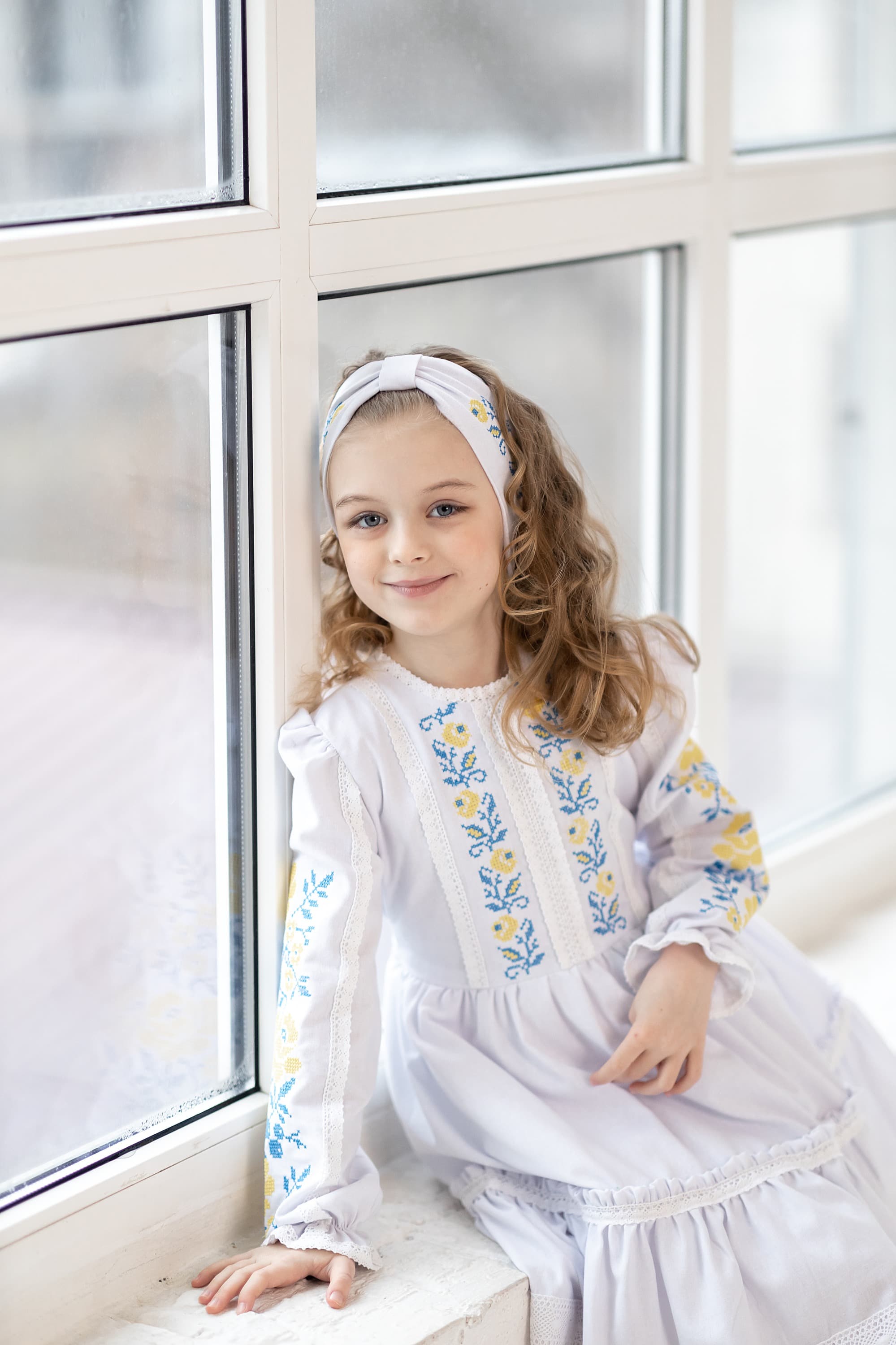 Сукня лляна "Патріотична"