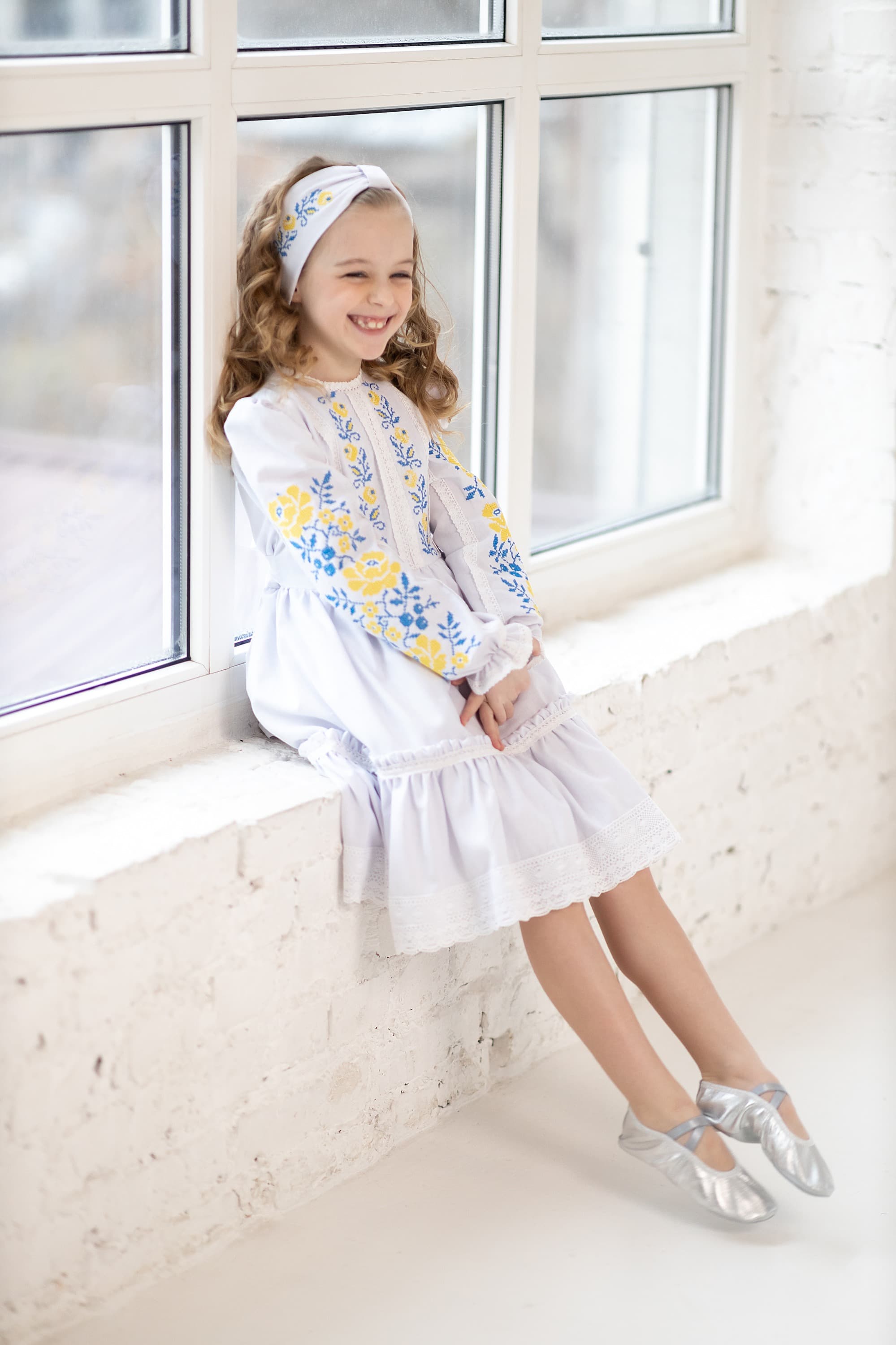 Сукня лляна "Патріотична"