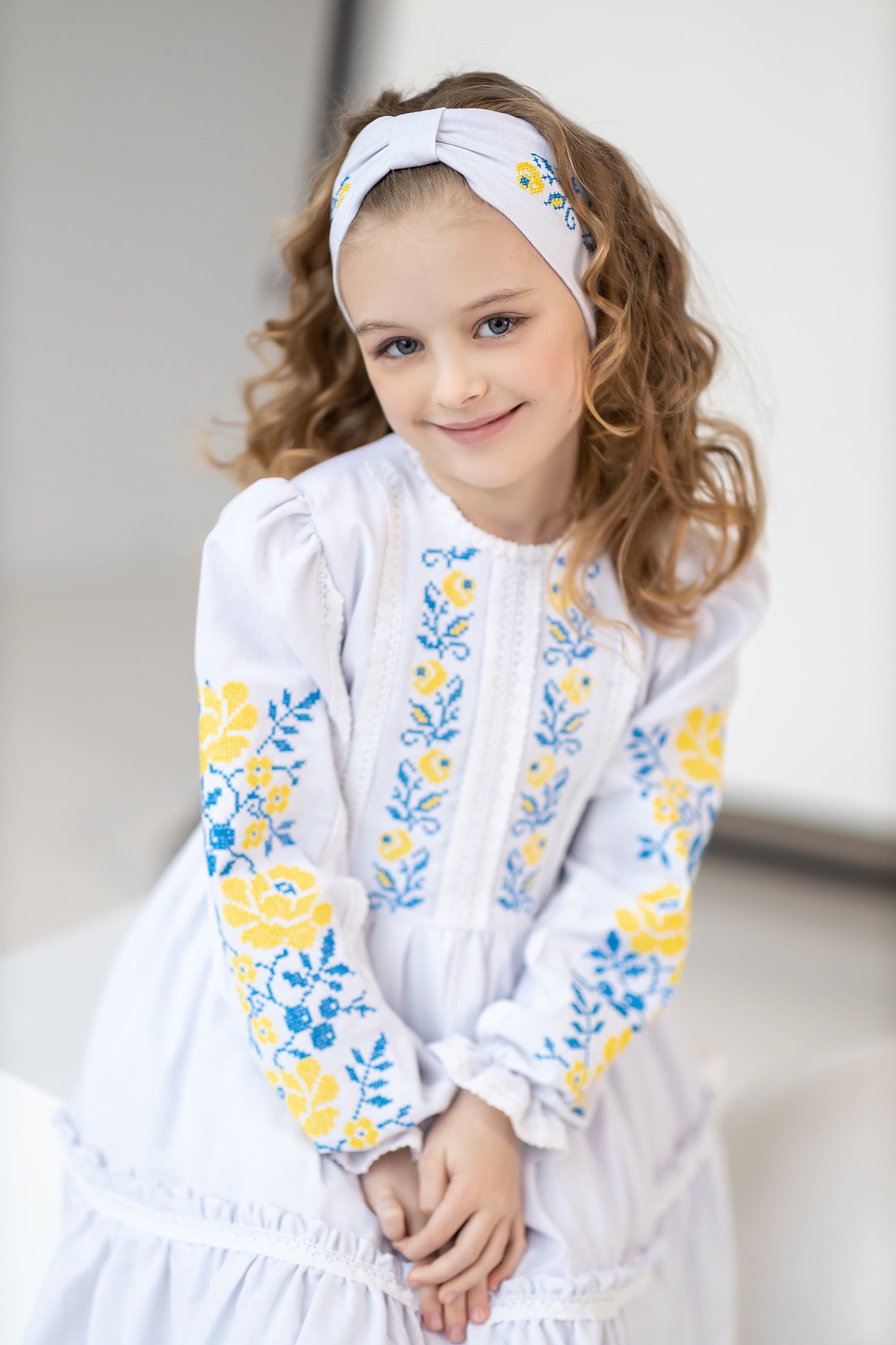 Сукня лляна "Патріотична"