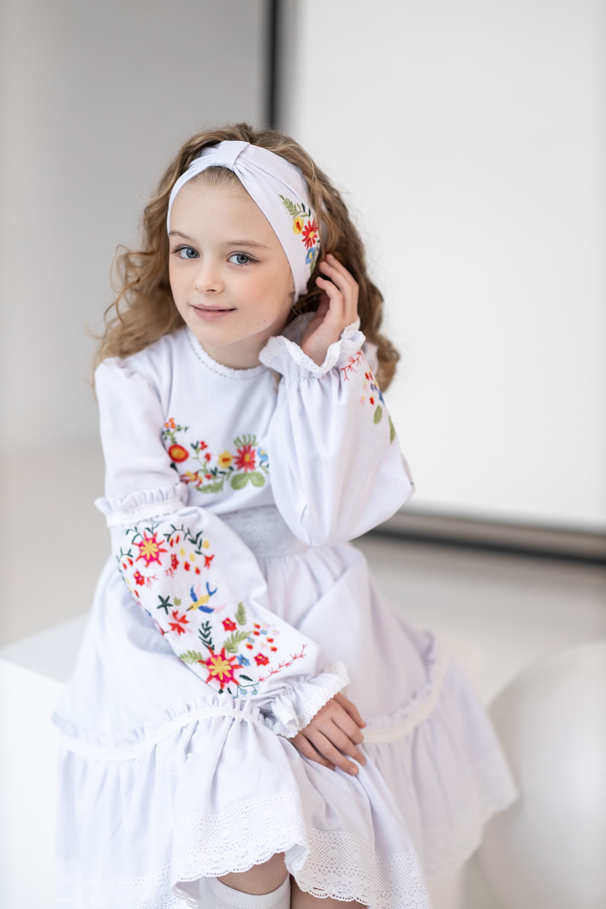 Сукня лляна "Квіткова"