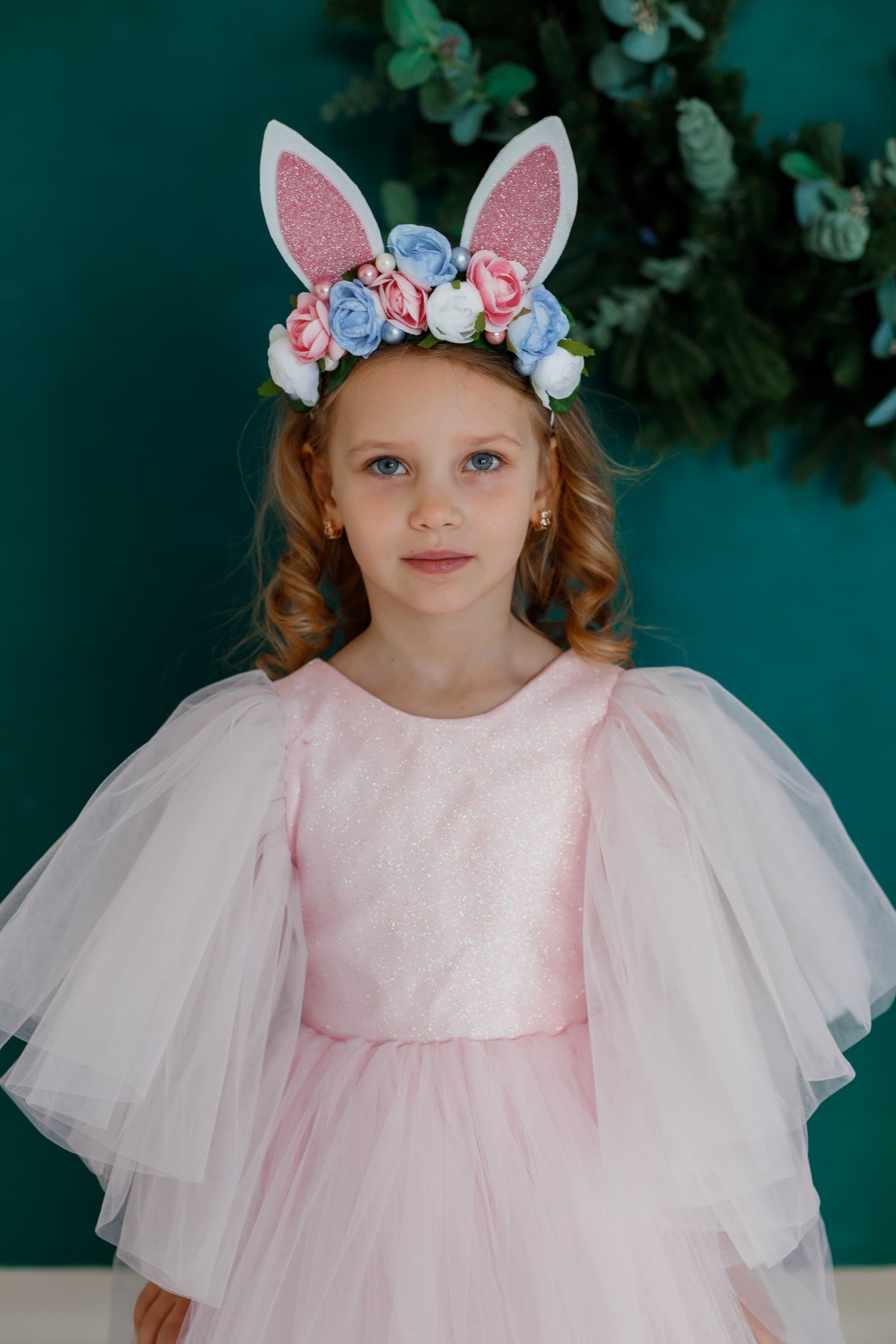 Обруч Зайчик рожевий