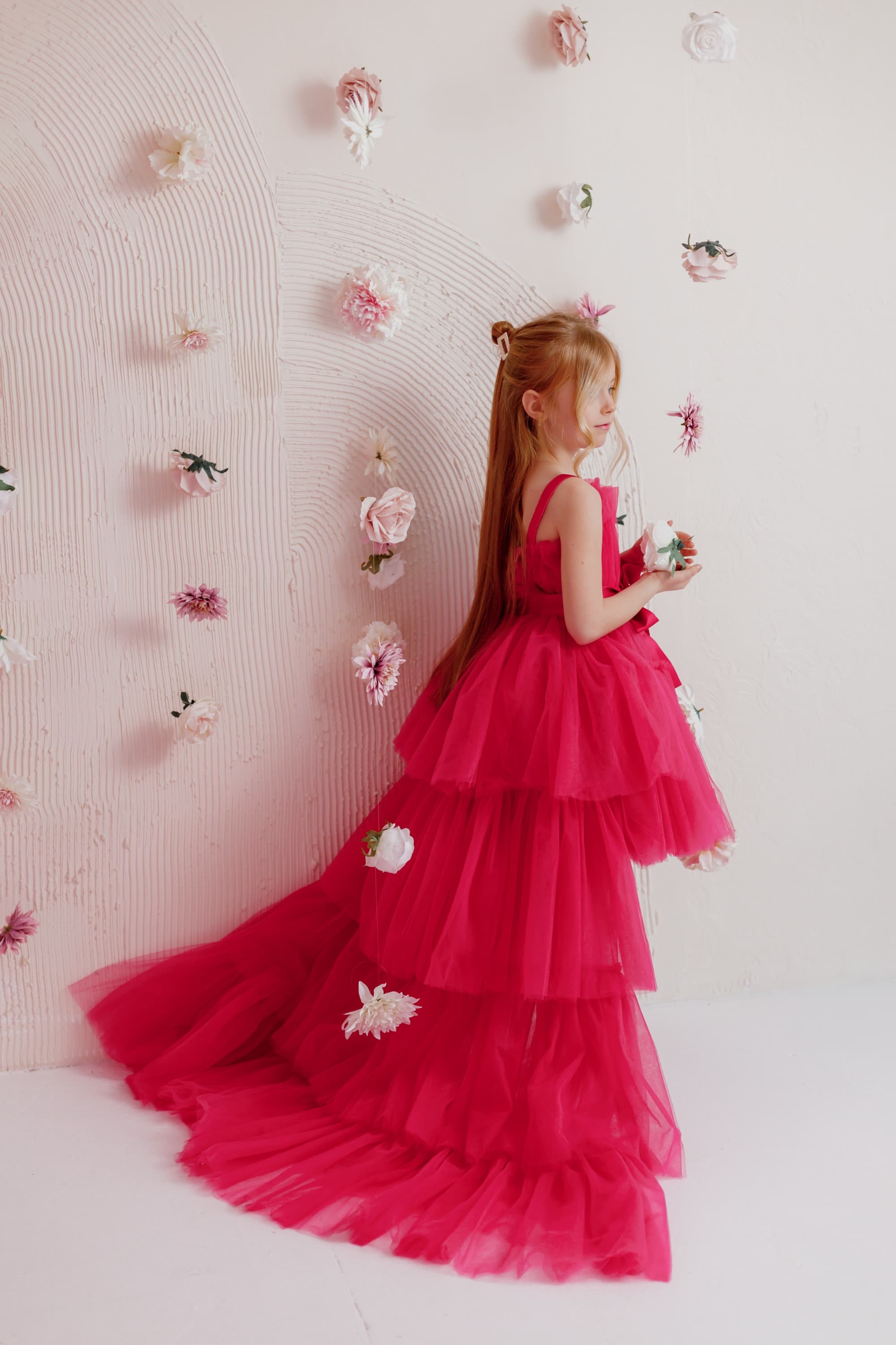 Сукня "Барбі" колір малина ОРЕНДА 8-9 років