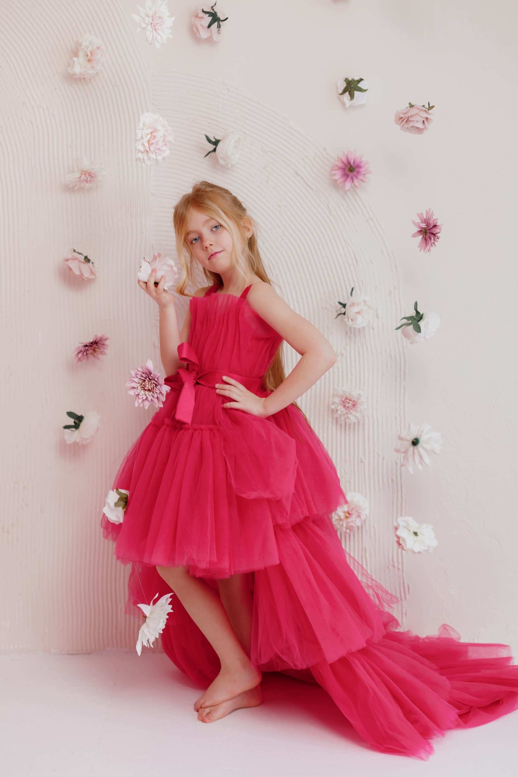 Сукня "Барбі" колір малина ОРЕНДА 8-9 років