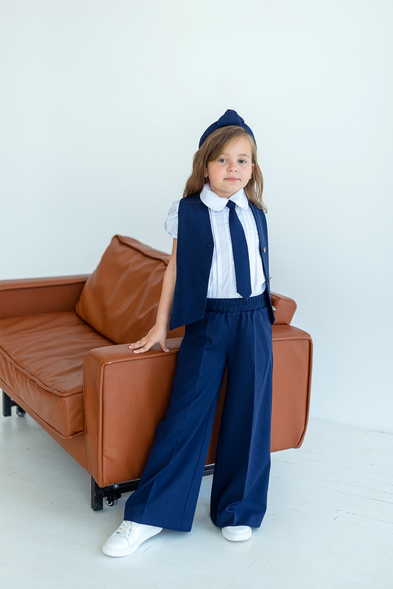 Брюки дівочі шкільні