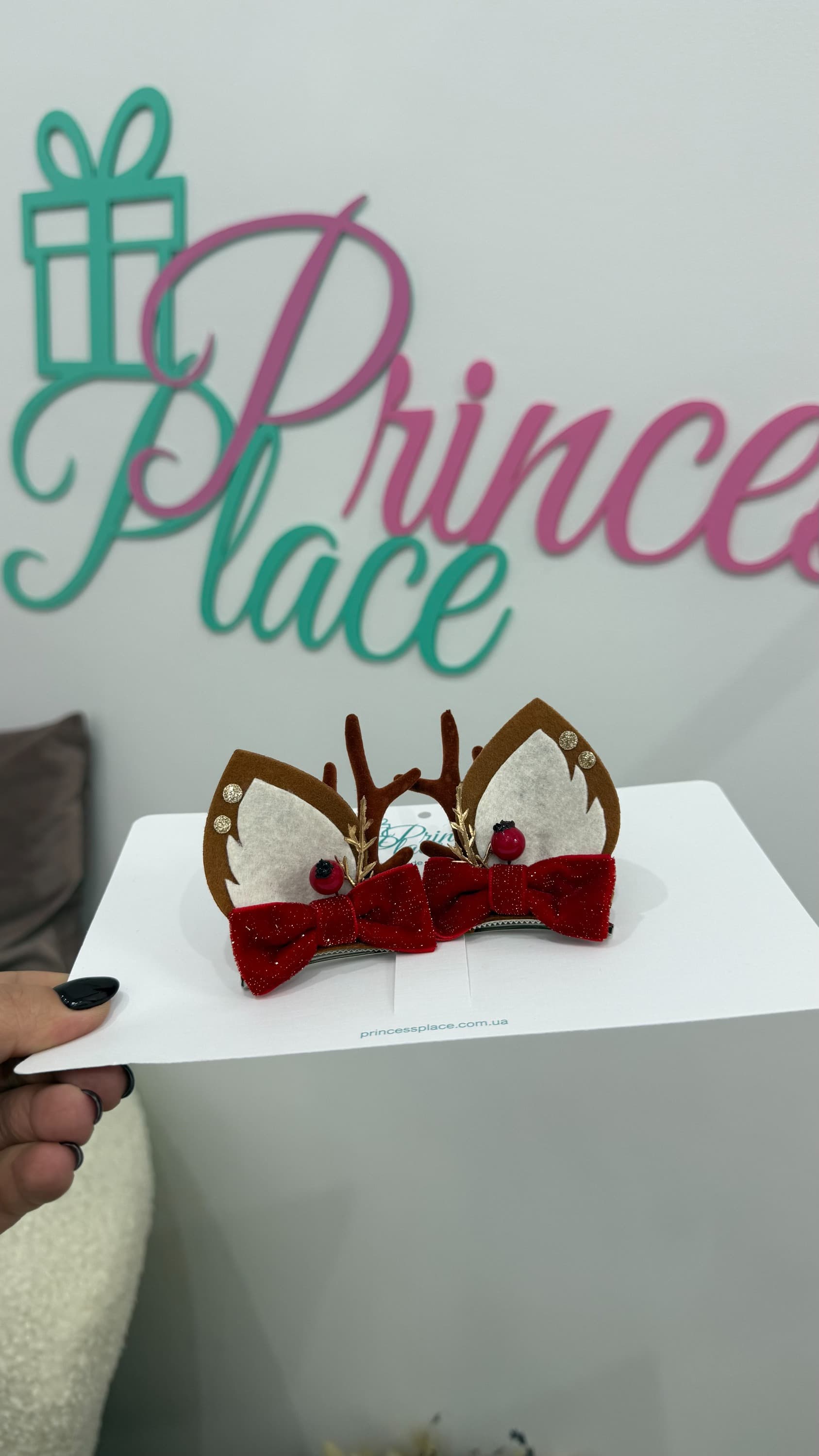 Заколки "Вушка оленя"