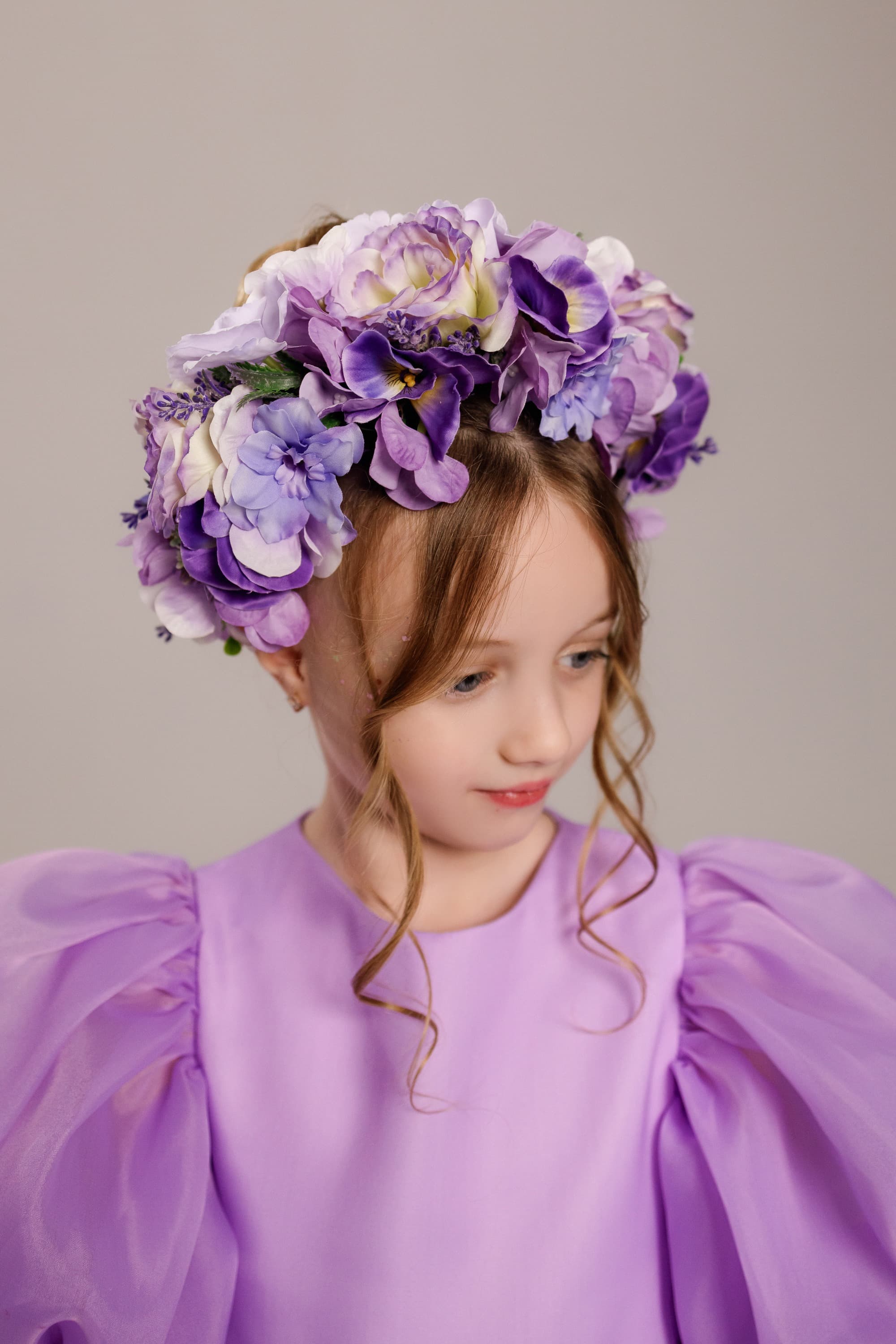 Обруч "Лавандовий сад"