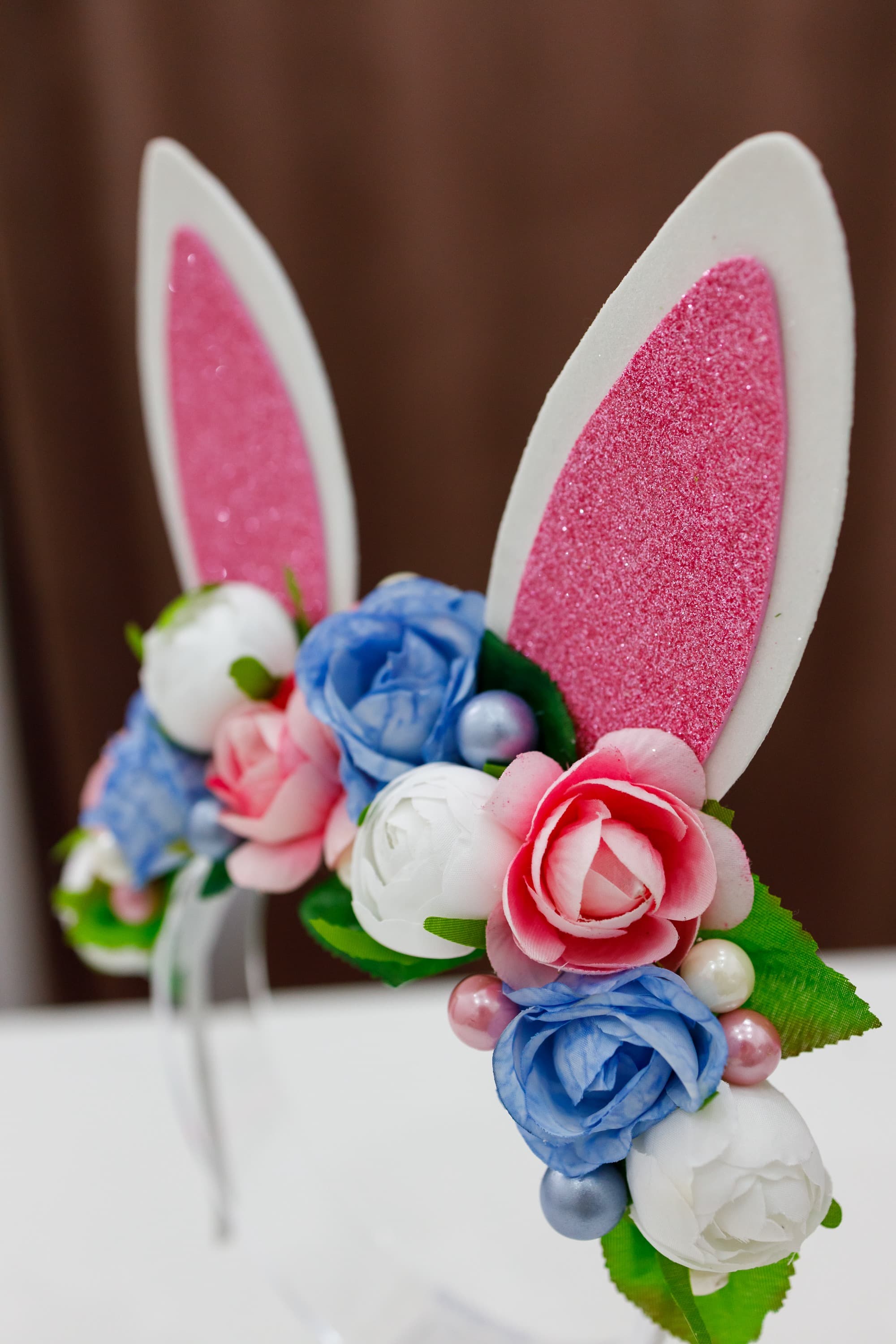 Обруч Зайчик рожевий