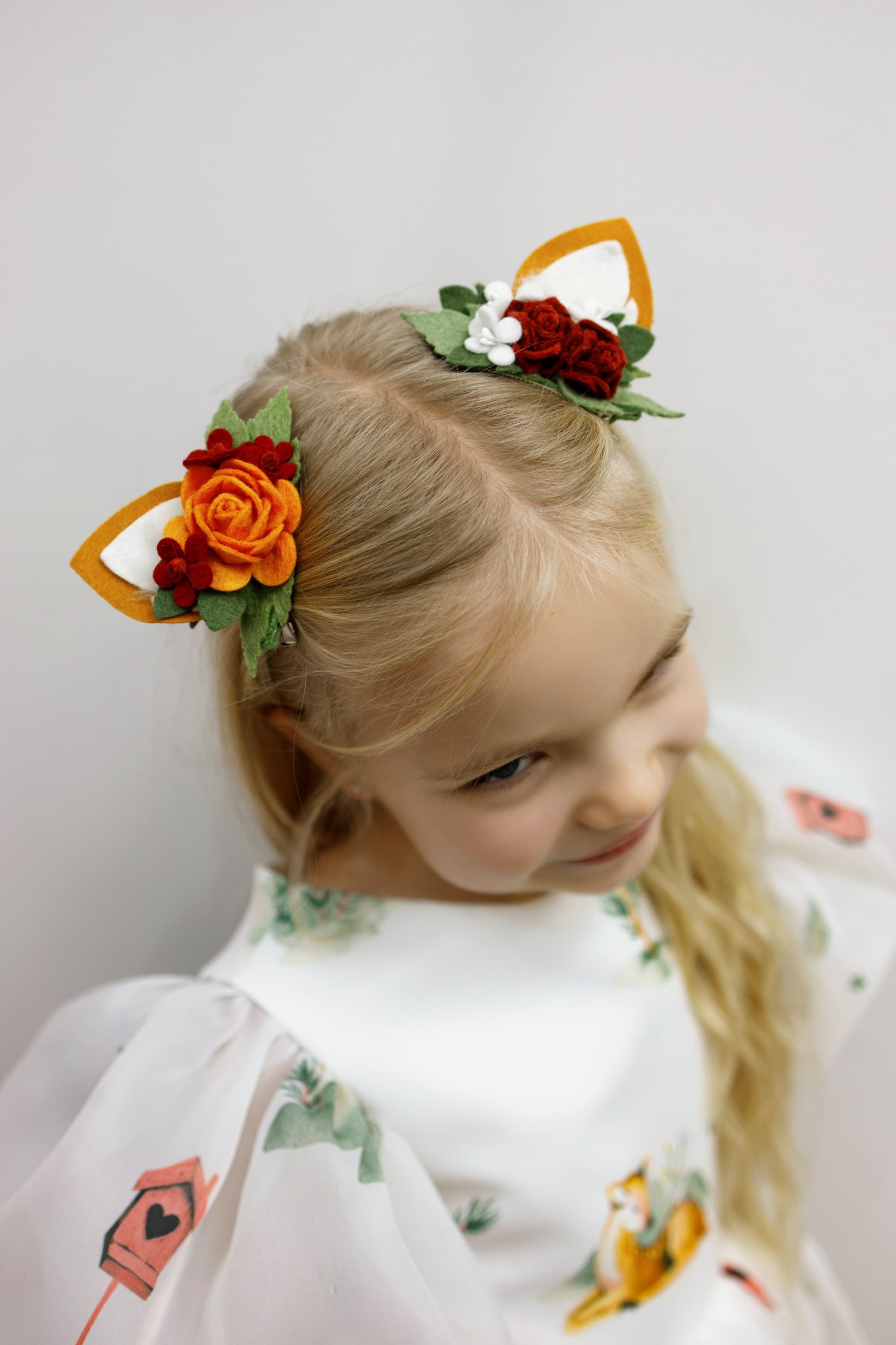 Заколки "Вушка Лисички"