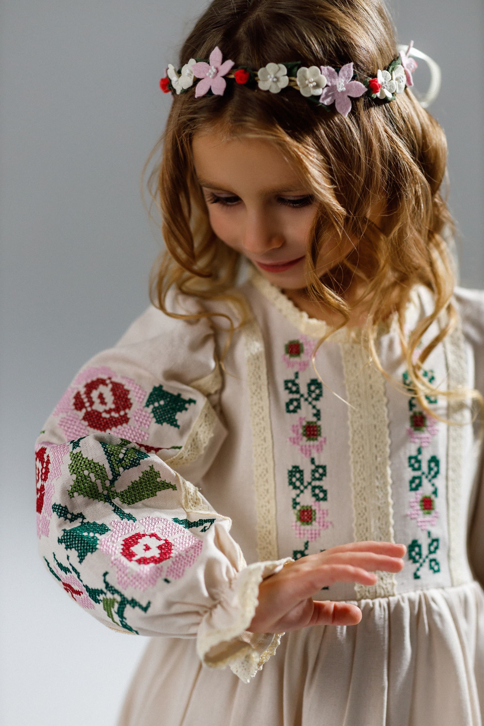 Сукня лляна "Віночок"