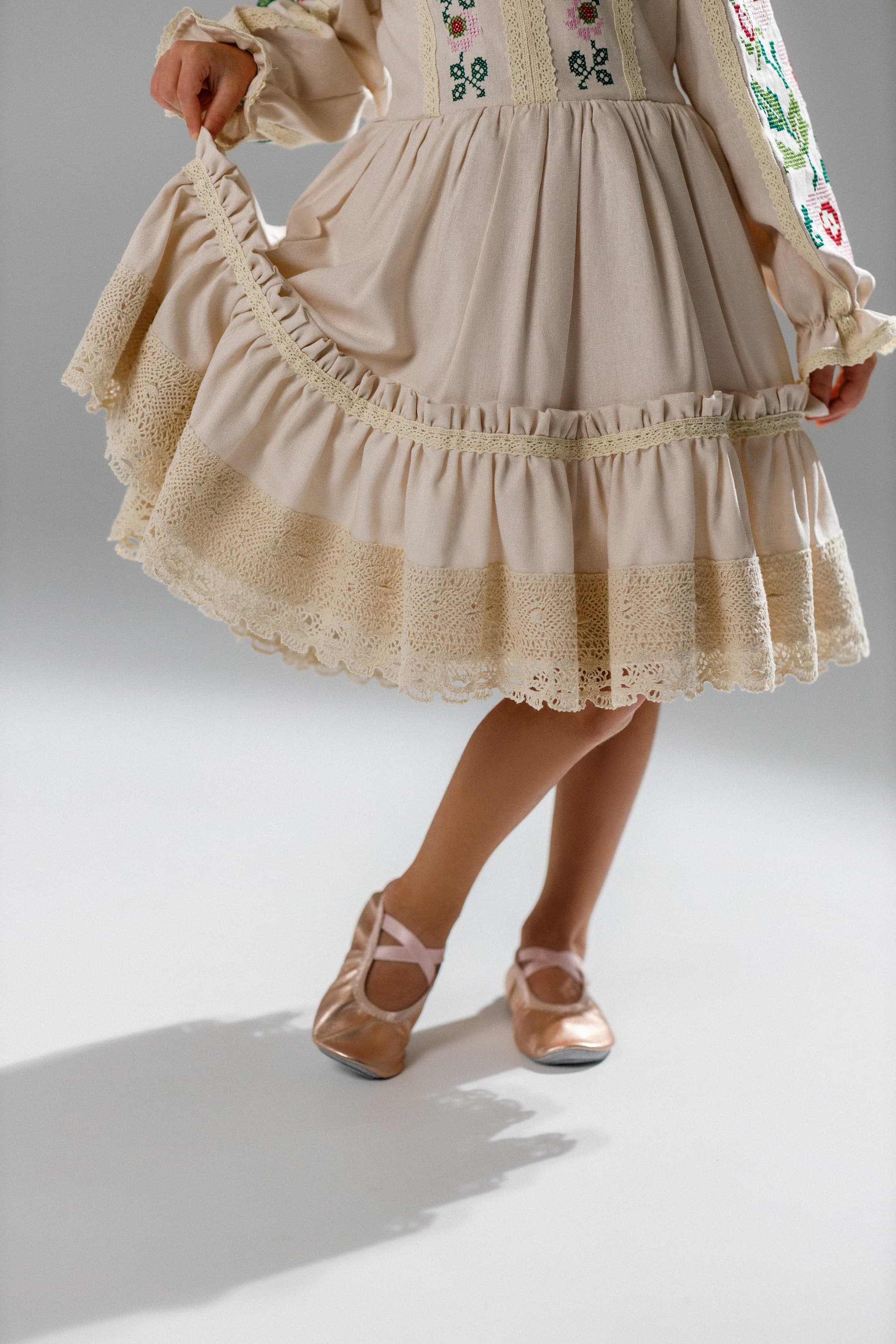 Сукня лляна "Віночок"