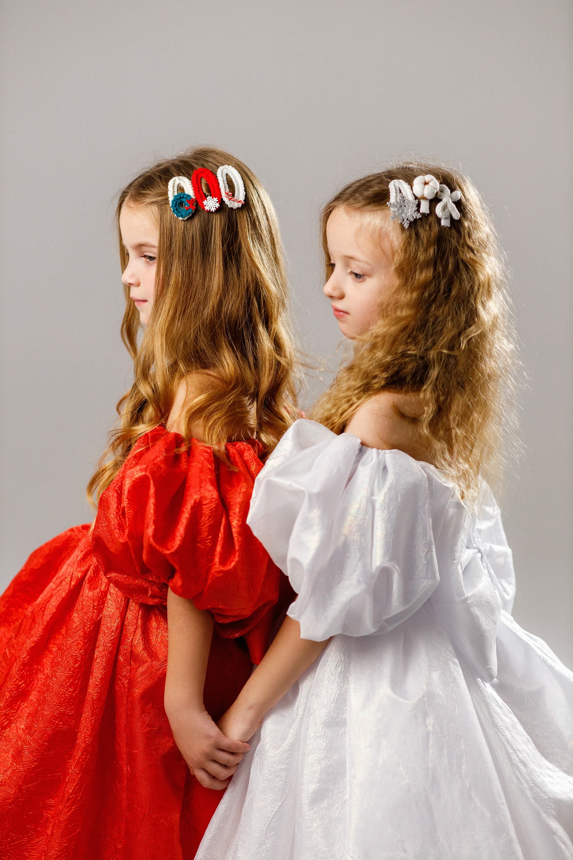 Набір новорічних заколок