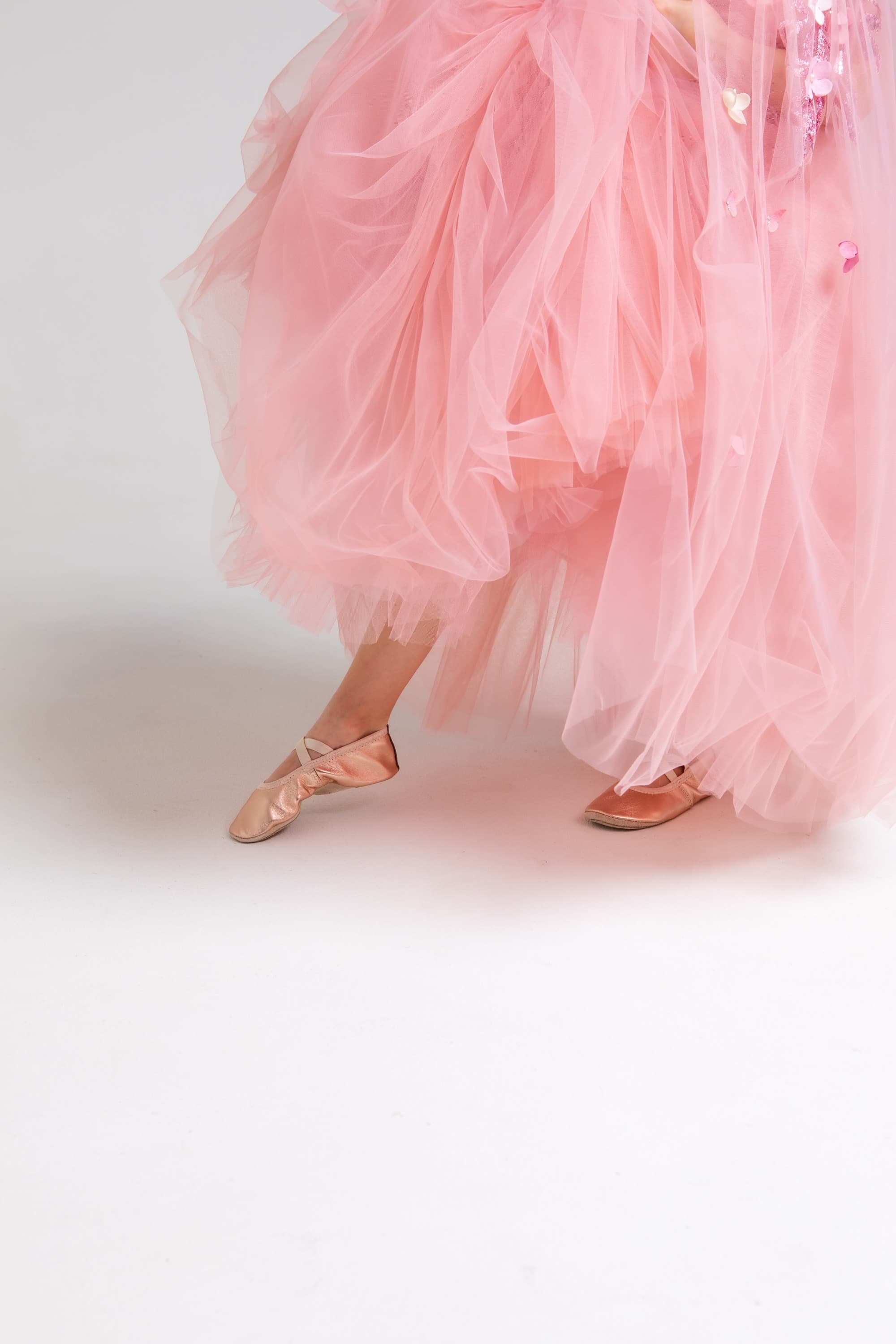 Чешки шкіряні рожеве золото