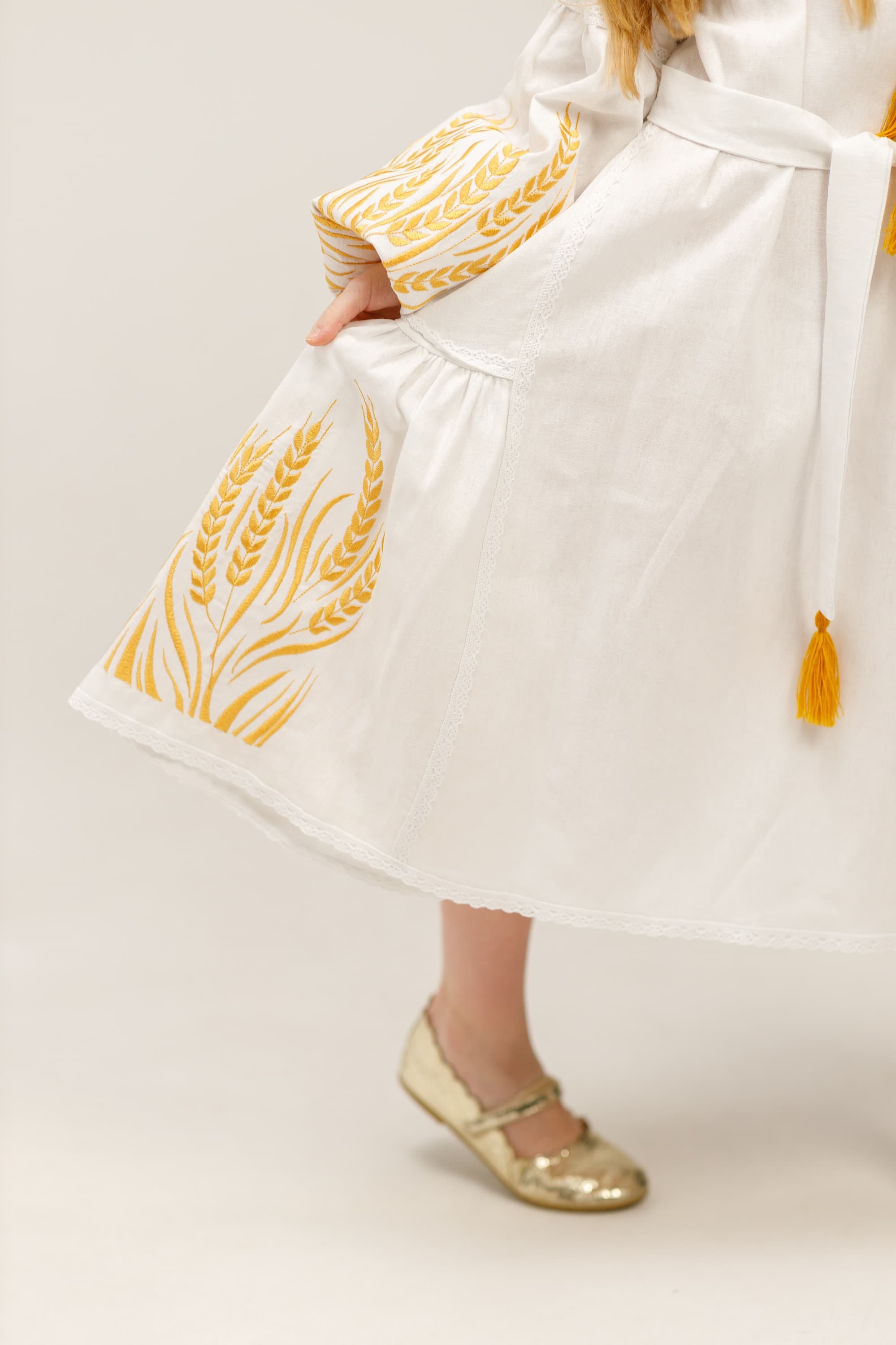 Сукня лляна "Колоски"