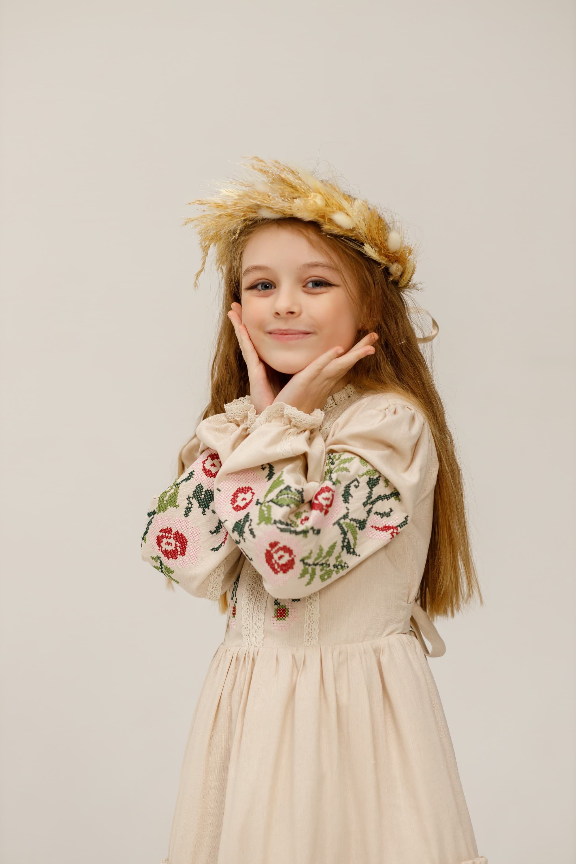 Сукня лляна "Віночок"