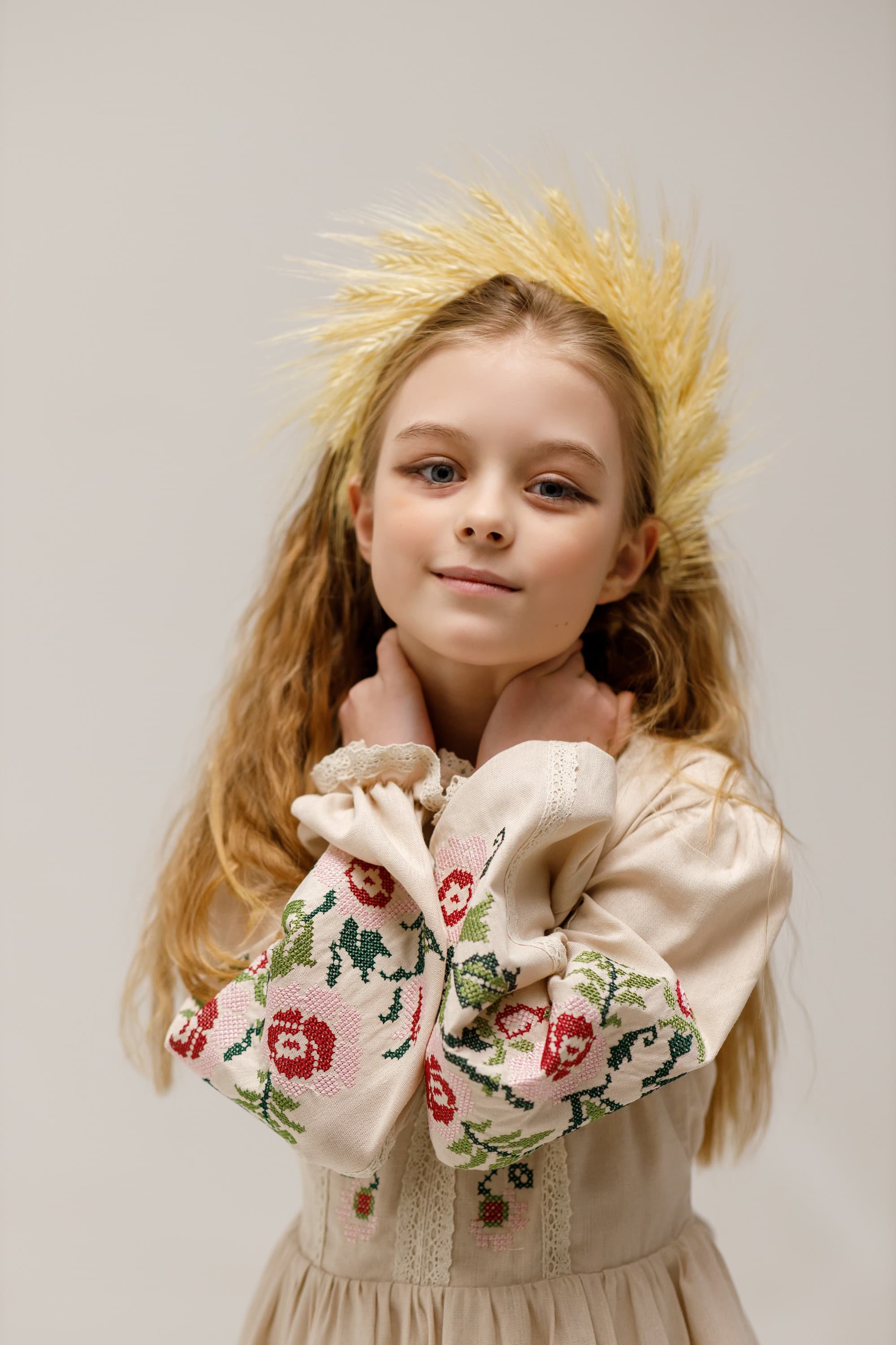 Сукня лляна "Віночок"