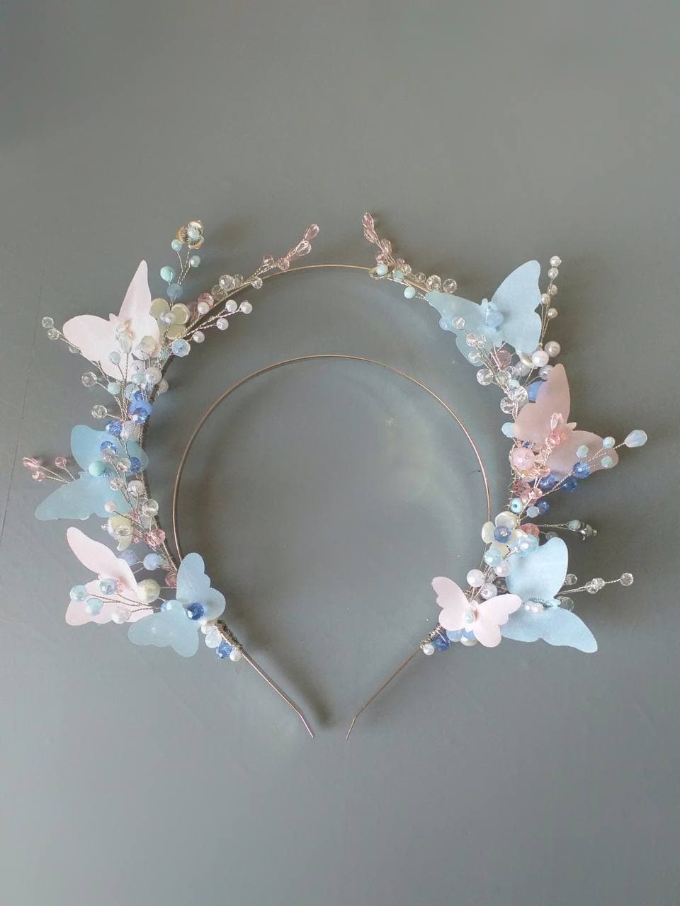 Обруч "Ельфійські Метелики" двоколірний