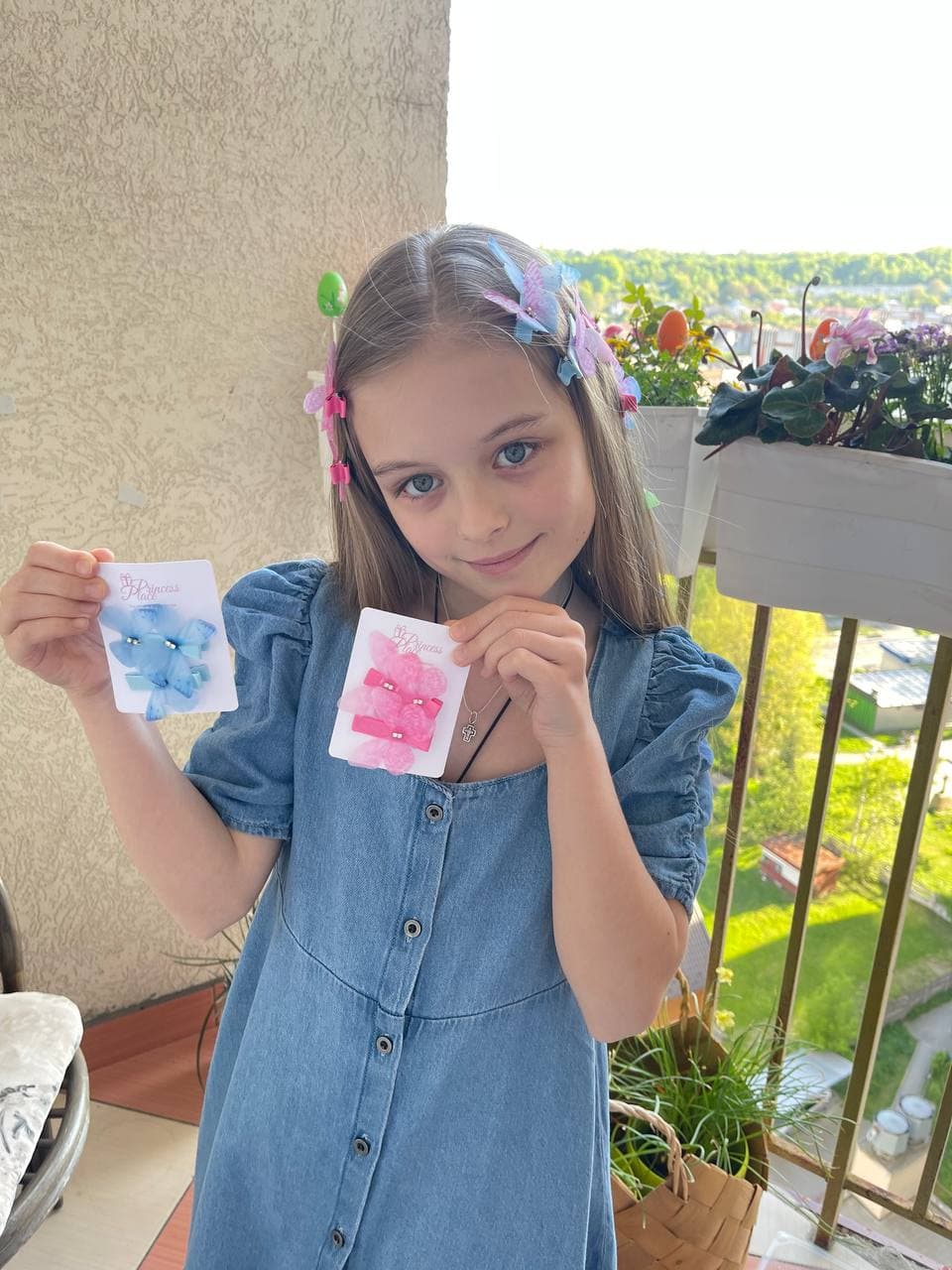 Заколки "Метелики Надії"